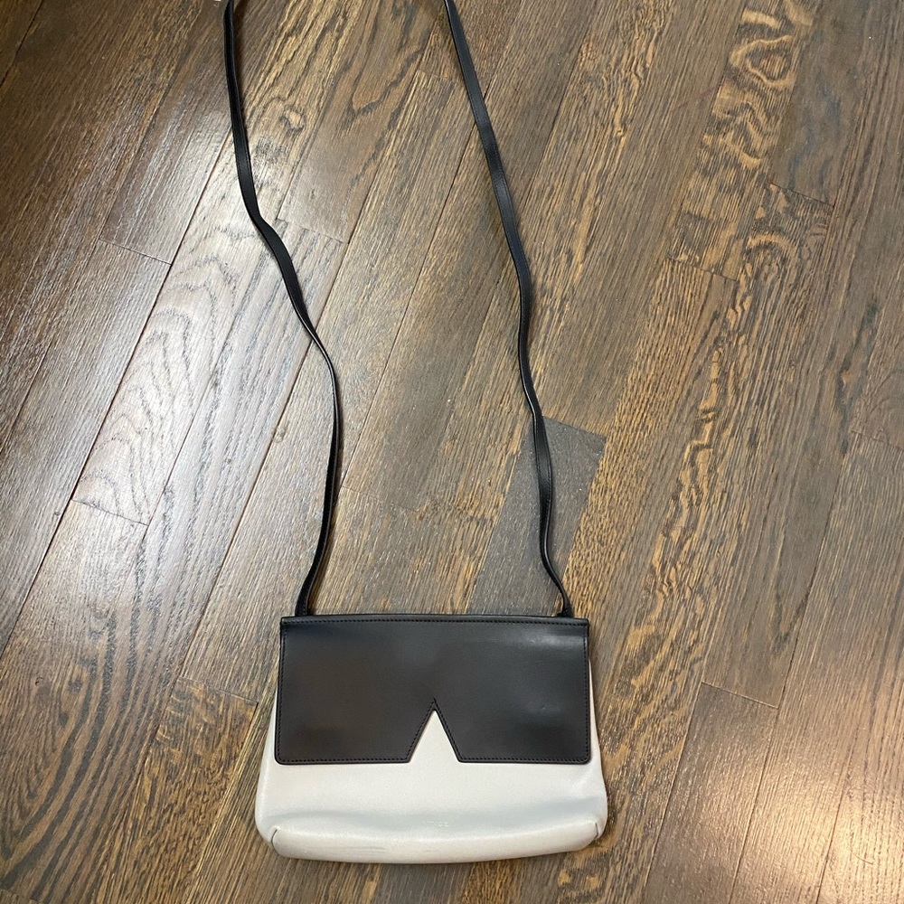 Vince crossbody bag gray and black
